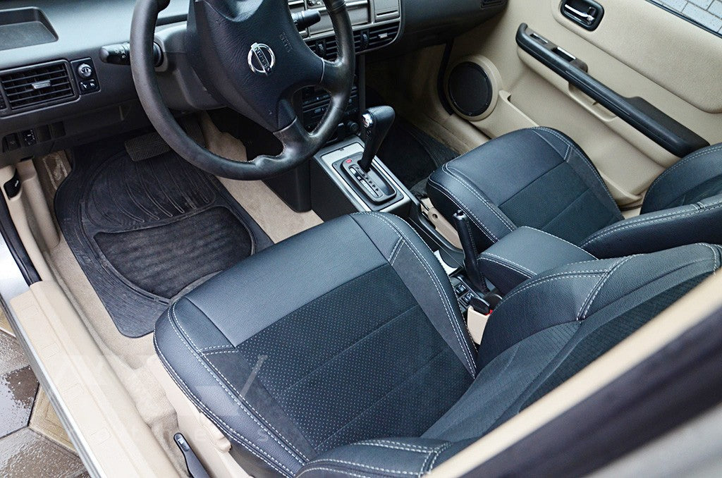 Set coprisedili su misura per Nissan X-Trail T30 (2001-2007), Leather Style