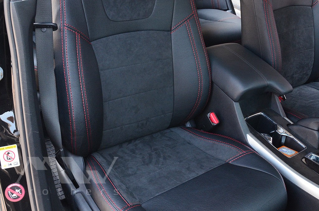 Set coprisedili su misura per Honda Accord 9 (2012-2017), Leather Style