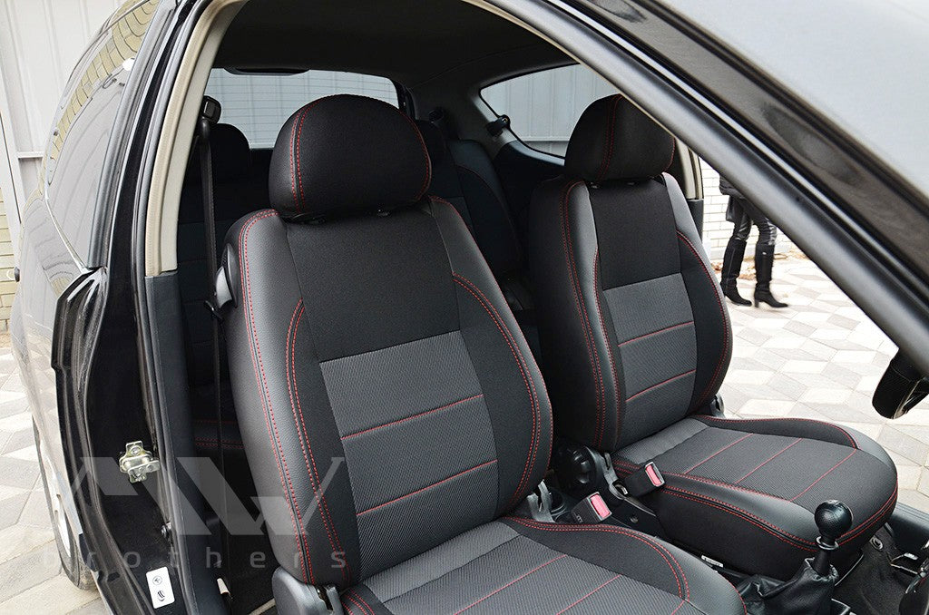 Passgenauer Sitzbezugsatz für Chevrolet Aveo T255 3D (2002–2023), Komfortausführung