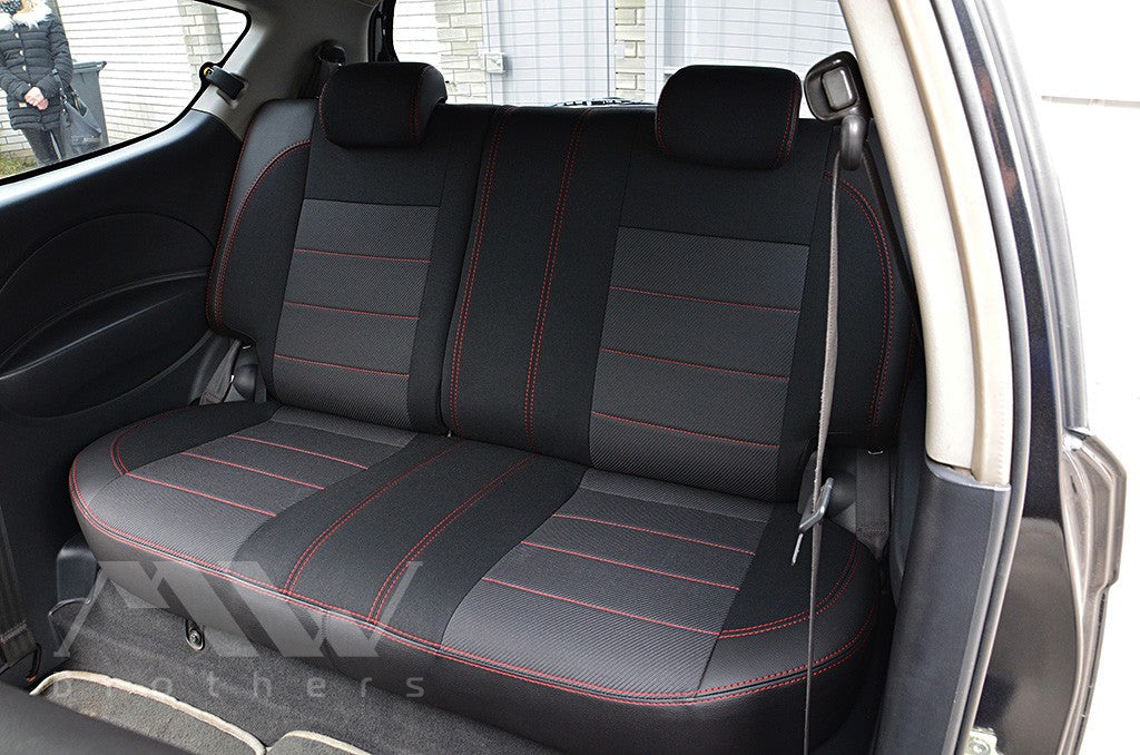 Passgenauer Sitzbezugsatz für Chevrolet Aveo T255 3D (2002–2023), Komfortausführung