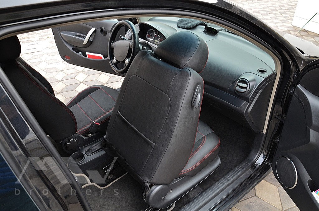 Passgenauer Sitzbezugsatz für Chevrolet Aveo T255 3D (2002–2023), Komfortausführung