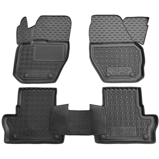 Set tappetini di gomma su misura per Volvo XC60 (2008-2017)