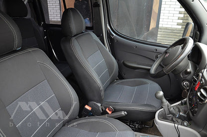 Set coprisedili su misura per Fiat Doblo 1 (2000-2015), Comfort Style
