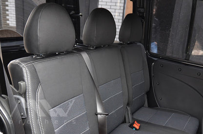 Set coprisedili su misura per Fiat Doblo 1 (2000-2015), Comfort Style