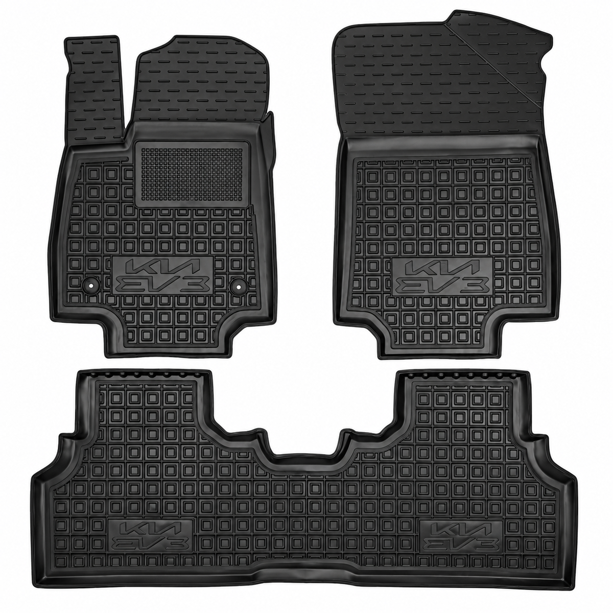 Set tappetini di gomma su misura per Kia EV3 (2024-oggi)