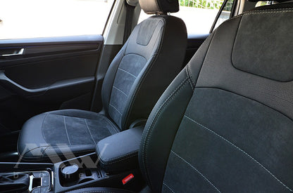 Set  coprisedili su misura per Skoda Kodiaq (2017-2024), Leather Style