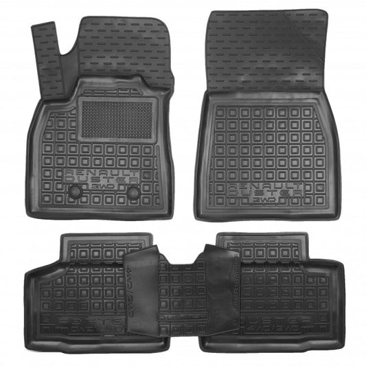 Set tappetini di gomma su misura per Dacia / Renault Duster 3 (2024-oggi)