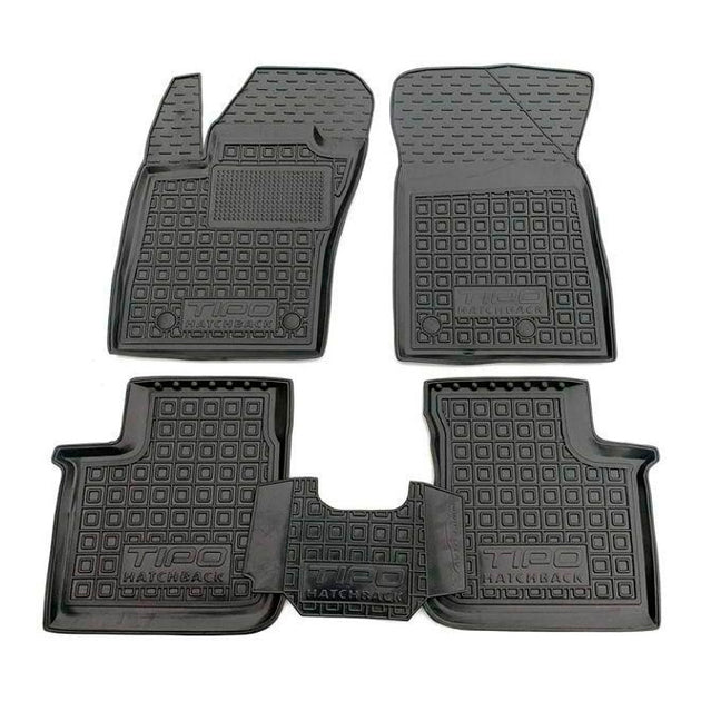 Set tappetini di gomma su misura per Fiat Tipo (2016 - oggi)