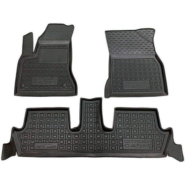 Set tappetini di gomma su misura per itroen C4 Picasso (2006-2013)