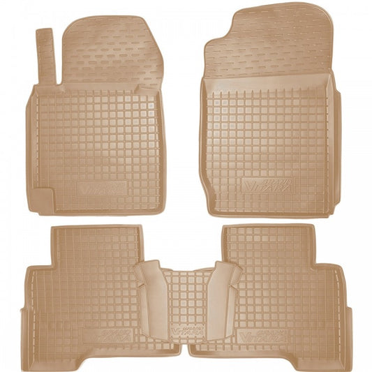 Set tappetini di gomma su misura per Suzuki Grand Vitara (2005–2018), 5 Porte
