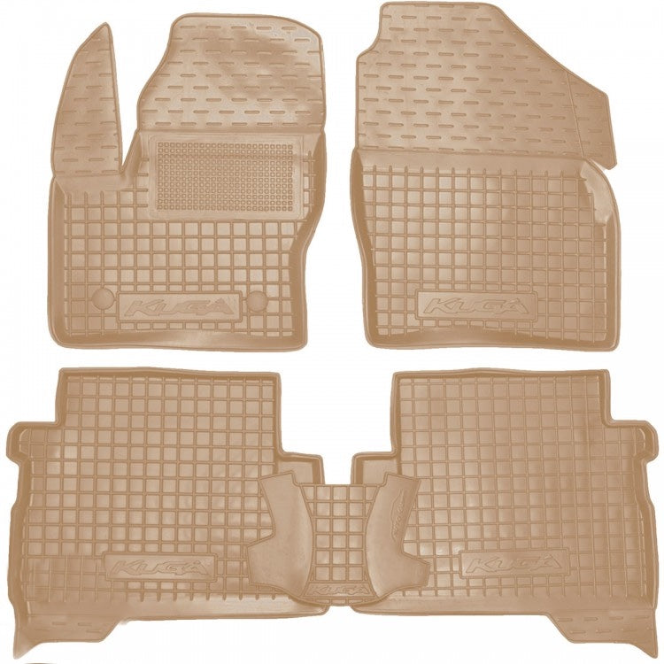 Set tappetini di gomma su misura per Ford Kuga 1 (2008-2013)