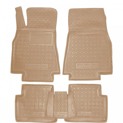 Set tappetini di gomma su misura per Mercedes A-Class (W169) (2004–2011)