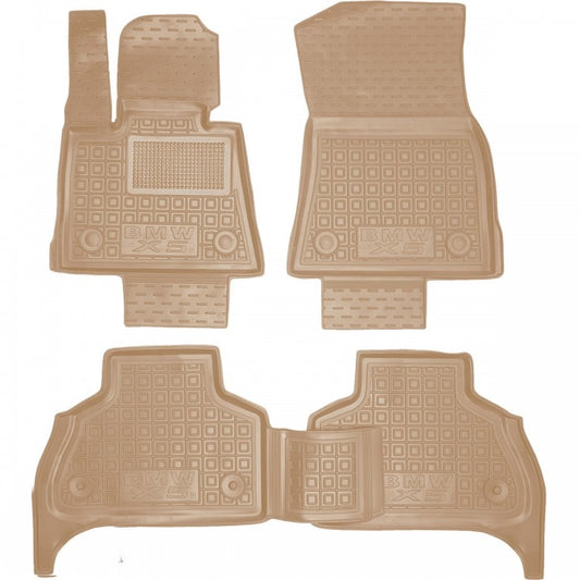 Set tappetini di gomma su misura per BMW X5 G05 (2018-oggi)