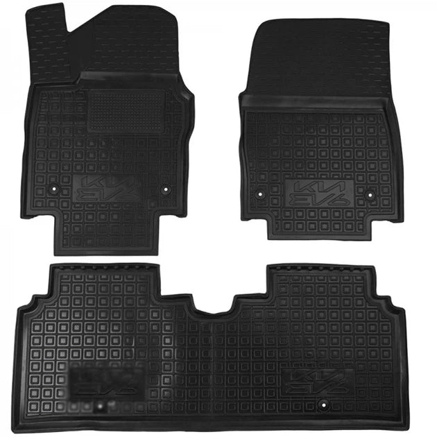 Set tappetini di gomma su misura per Kia EV6 (2021+)