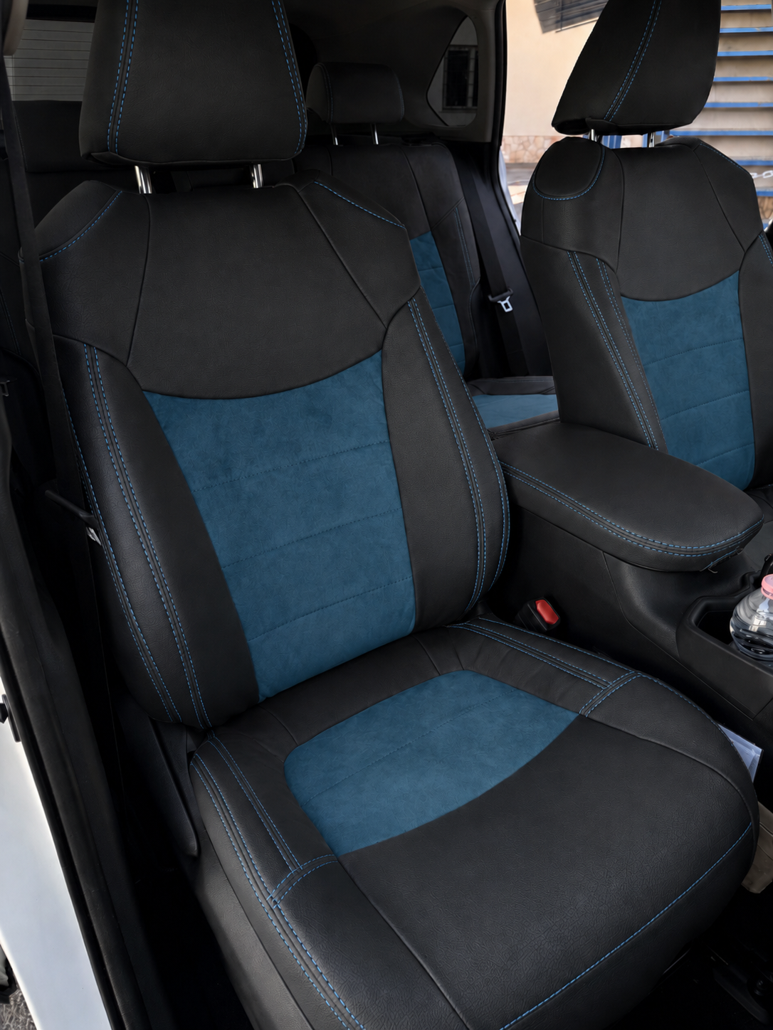 Set coprisedili su misura per Toyota Rav4 5 Hybrid (2018 - 2025), Leather style