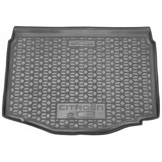Tappetino di gomma su misura vasca baule per Citroen C3 (dal 2024)