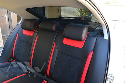Set coprisedili su misura per Skoda Octavia A7 Ambition, Elegance (2013-2016), Leather Style