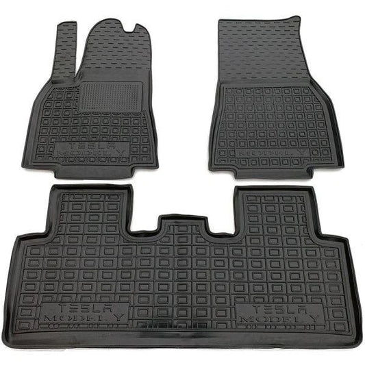 Set tappetini di gomma su misura per Tesla Model Y (2020-oggi)