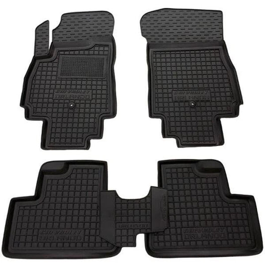 Set tappetini di gomma su misura per Chevrolet Orlando (2010-2018)