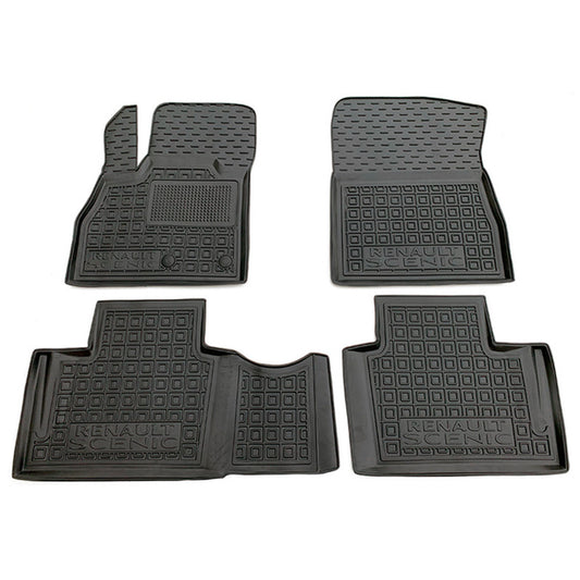 Set tappetini di gomma su misura per Renault Scenic 4 (2016-2022)