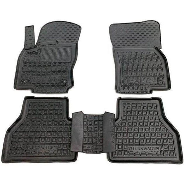 Set tappetini di gomma su misura per Volkswagen Caddy 4 (SB) (2021-oggi)