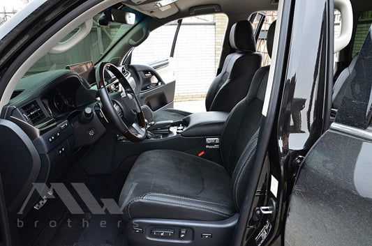 Set coprisedili su misura per Lexus LX 450 (2016-2022), Leather Style