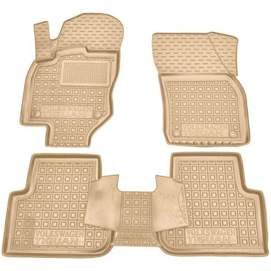 Set teppetini di gomma su misura per Volkswagen Tiguan 3 (2024-oggi)