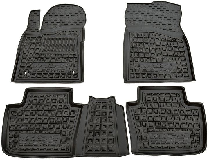 Set tappetini di gomma su misura per MG 4 EV (2022-oggi)