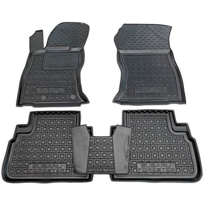 Custom rubber floor mat set for Subaru Forester 6 SL (2024-present)