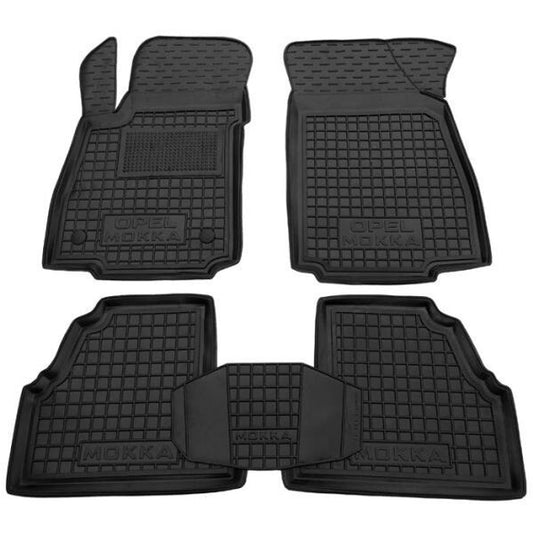 Set tappetini di gomma su misura per Opel Mokka A (2012-2021)