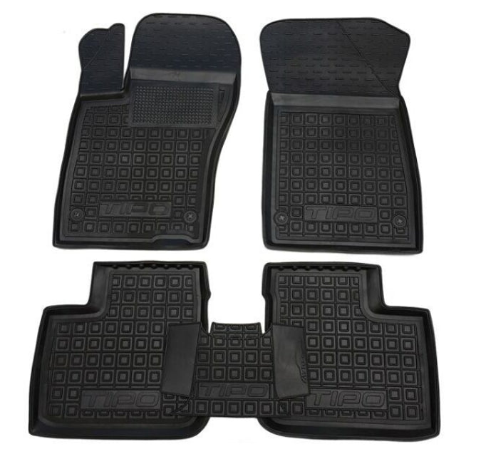 Set tappetini di gomma su misura per Fiat Tipo (2016 - oggi)