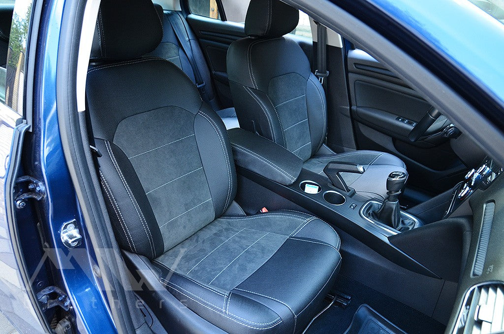 Set coprisedili su misura per enault Megane IV (2016–2024), Leather Style