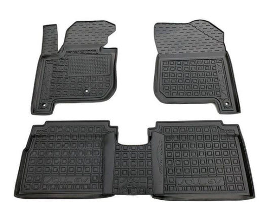 Set tappetini di gomma su misura per Kia Soul 2 (2014-2019)
