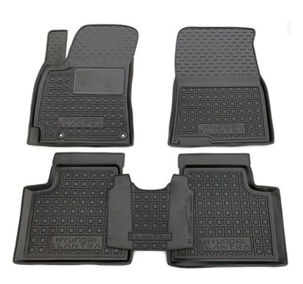 Set tappetini di gomma su misura per Hyundai Elantra 7 CN7 (2020-oggi)