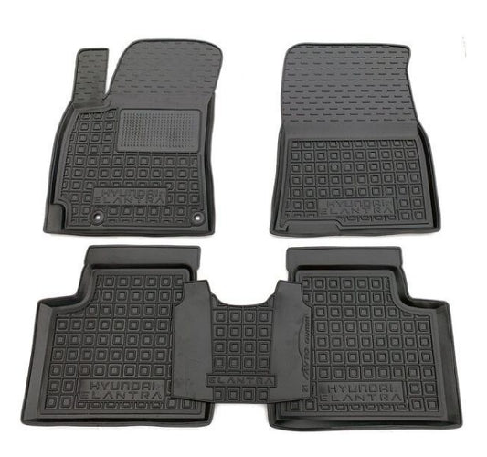 Set tappetini di gomma su misura per Hyundai Elantra 7 CN7 (2020-oggi)