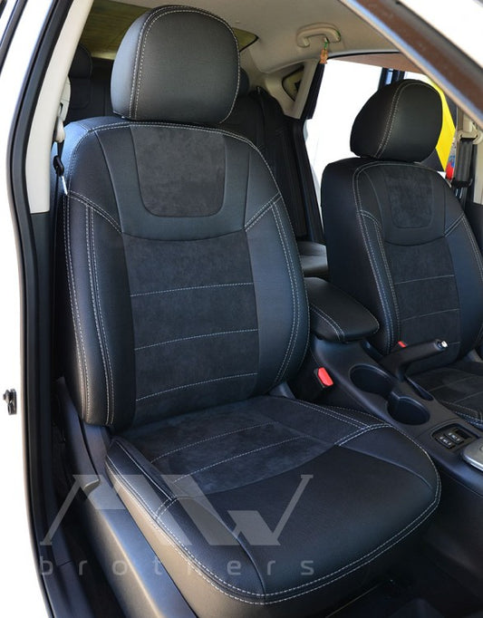 Set coprisedili su misura per Nissan Sentra (Pulsar) (B17) (2012-2020), Leather Style