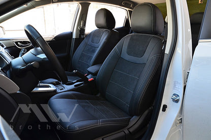 Set coprisedili su misura per Nissan Sentra (Pulsar) (B17) (2012-2020), Leather Style