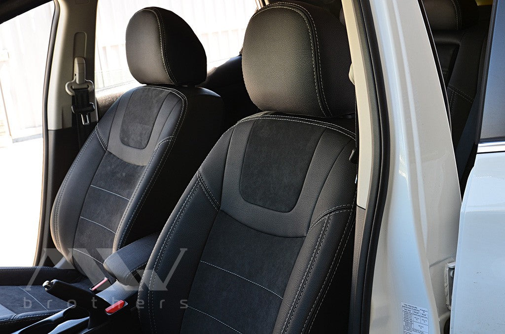Set coprisedili su misura per Nissan Sentra (Pulsar) (B17) (2012-2020), Leather Style