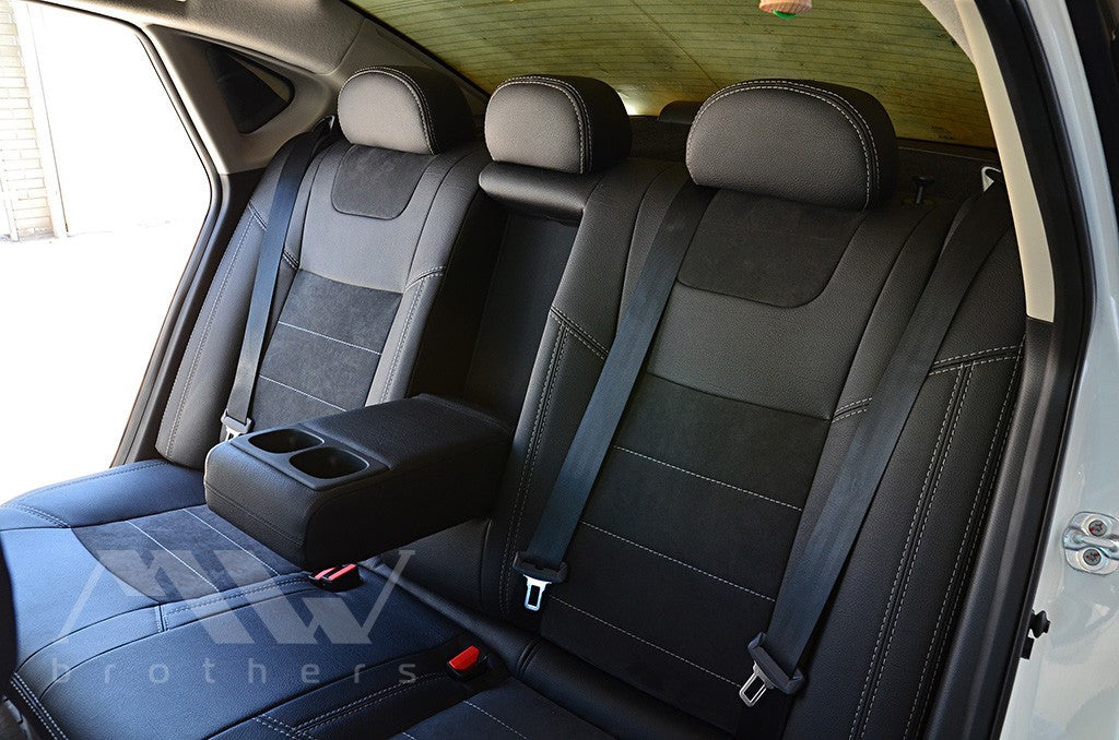 Set coprisedili su misura per Nissan Sentra (Pulsar) (B17) (2012-2020), Leather Style