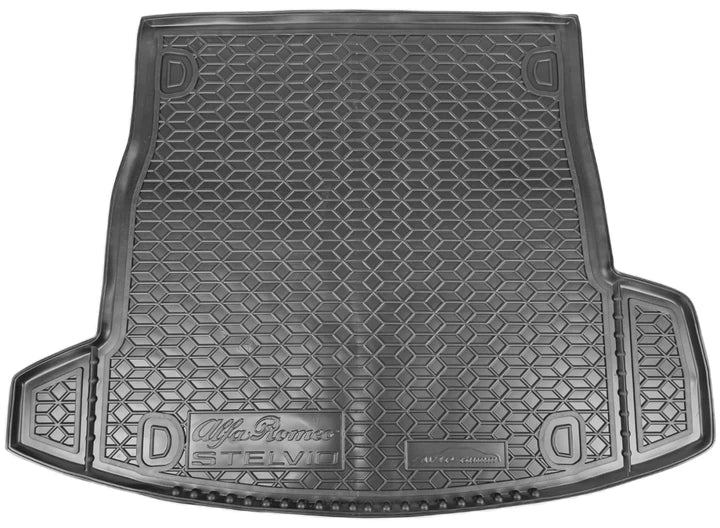 Tappetino di gomma per baule su misura per Alfa Romeo Stelvio (2017-oggi)