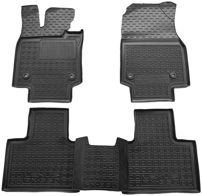 Set tappetini di gomma su misura per  Lexus RX350 (2022-oggi)
