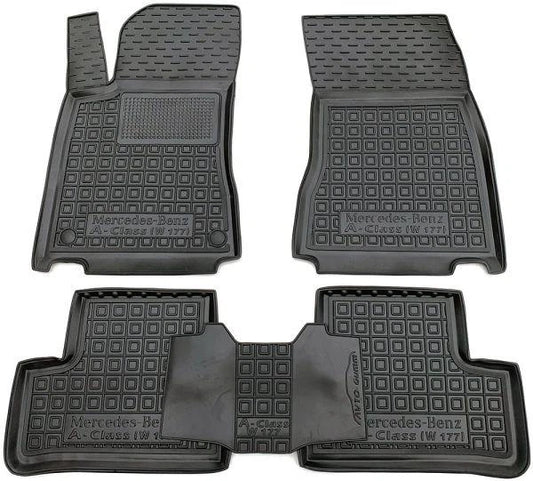 Set tappetini di gomma su misura per Mercedes-Benz A-Class (W177) (2018-oggi)