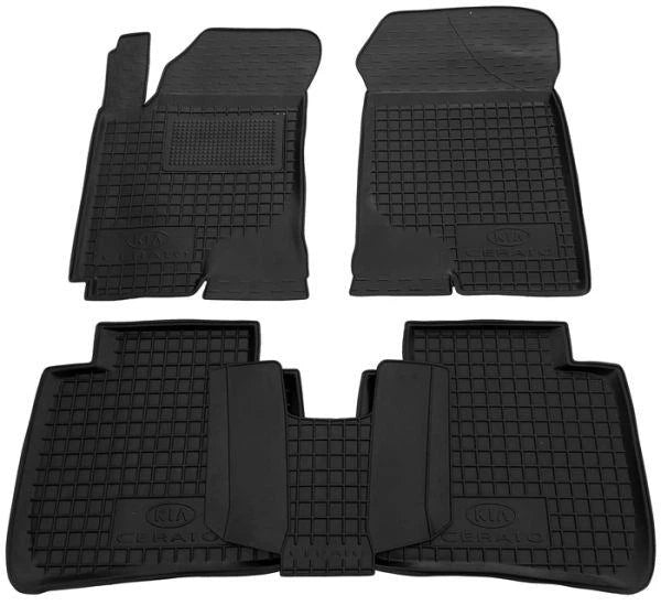 Set tappetini di gomma su misura per KIA Cerato 1 (LD) (2004-2009)