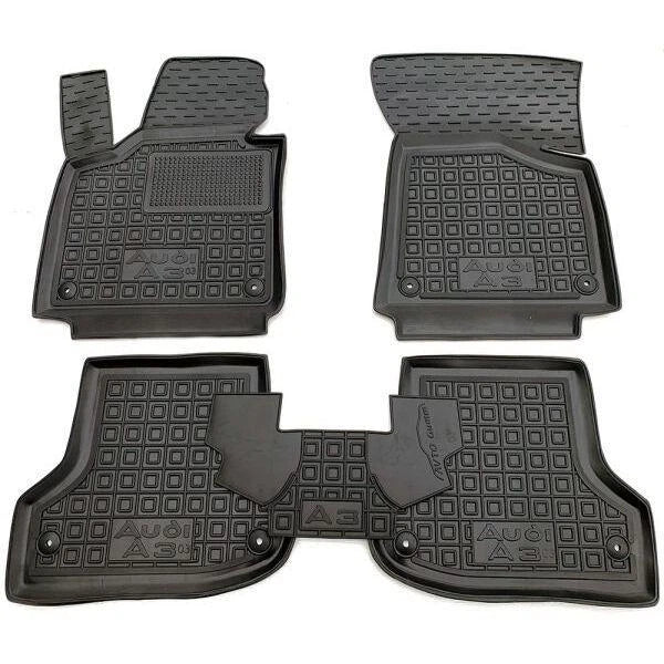 Set tappetini di gomma su misura per Audi A3 (8P) Sportback (2003-2013)