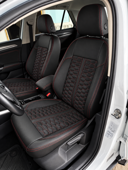 Set coprisedili su misura per Volkswagen T-Roc (2017-2025), Leather Style