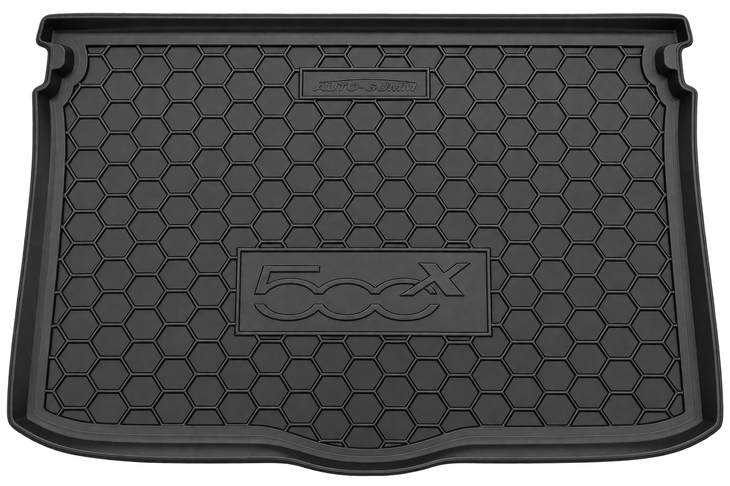 Tappetino gomma vasca baule Fiat 500X 2014-2024 Nero