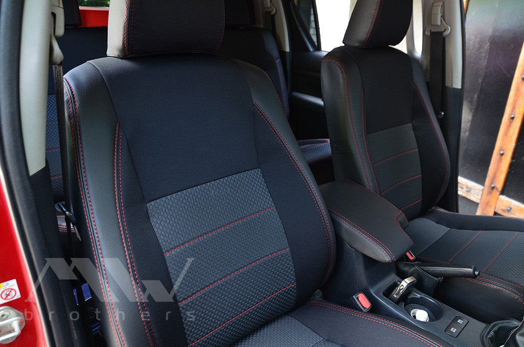 Set coprisedili su misura per Toyota Hilux 8 (2015 - oggi), Comfort Style