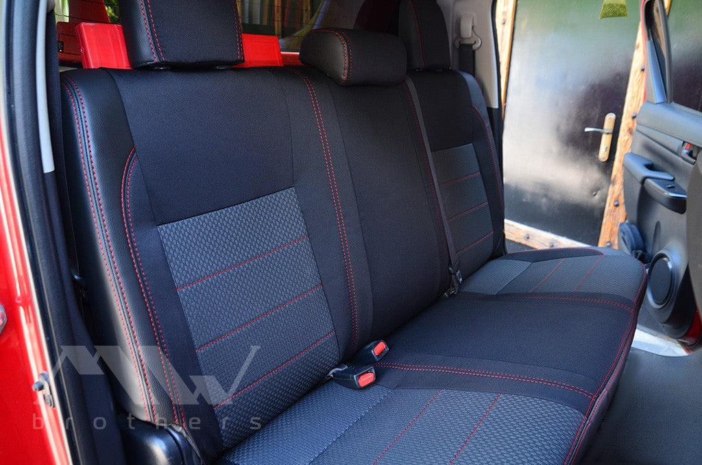 Set coprisedili su misura per Toyota Hilux 8 (2015 - oggi), Comfort Style
