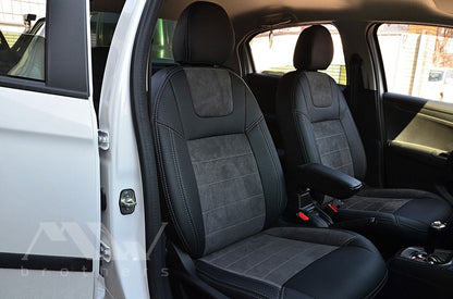 Set coprisedili su misura per Citroën C-Elysée (2012–oggi), Leather Style
