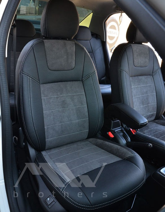Set coprisedili su misura per Peugeot 301 (2013-oggi), Leather Style